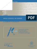 Music Schools in Europe Final 2007