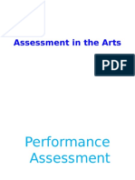 5assessment in The Arts