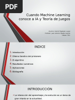 Machine Learning and Artificial Inteligence in Game Theory