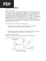 Binary Numbers