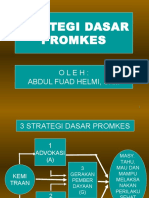 STRATEGI DASAR PROMKES