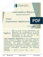 Expresiones Algebraicas 1