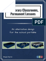 Temporary Classrooms Permanent Lessons