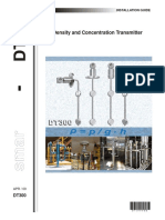 Density and Concentration Transmitter PDF