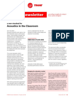 Trane - Acoustics in The Class Room PDF