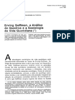 Joao Arriscado Nunes - Erving Goffman, a Analise de Quadros e a Sociologia da Vida Quotidiana.pdf
