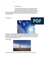 14 Macam Energi Alternatif Di Dunia - Docx Tugas Galid