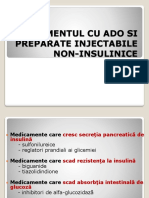 Tratamentul Cu Ado Si Preparate Injectabile Non-Insulinice