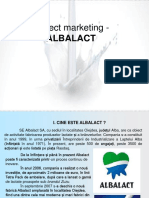 Proiect Marketing - ALBALACT