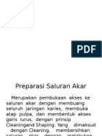 Teknik Preparasi Saluran Akar