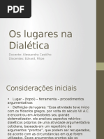 Os Lugares Na Dialética