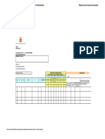 Tableau de Suivi Mensuel de Chantier