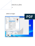 Tutorial Efecto A Lápiz