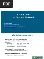 2 FreeRTOS LwIP Zyny Zedboard