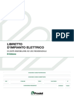 Libretto Manutenzione Impianto PDF