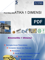 BA - Mekanika IPA - Kinematika 1 Dimensi