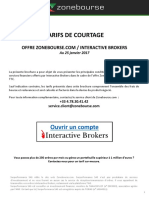 Tarification Zonebourse InteractiveBrokers