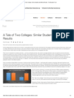 a tale of two colleges  similar students and different results - the education trust