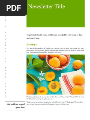 Newsletter