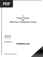 Download Report Dairy Milk Management System by gee SN350439953 doc pdf
