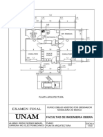 Examen Modelo AUTOCAD