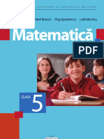 V - Matematica (In Limba Romana) PDF