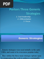 Download PPT Porters Three Generic Strategies by Gaurav SN35044120 doc pdf