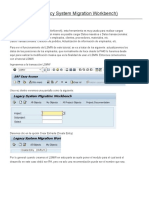 Uso de LSMW (Legacy System Migration Workbench)