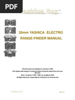 35Mm Yashica Electro Range-Finder Manual: Page 1 of 1