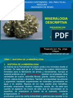 Mineralogía Descriptiva