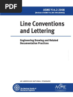 ASME Drafting Standards Overview | PDF | Technical Drawing | Engineering