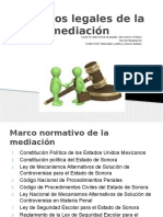 Aspectos Legales de La Mediación