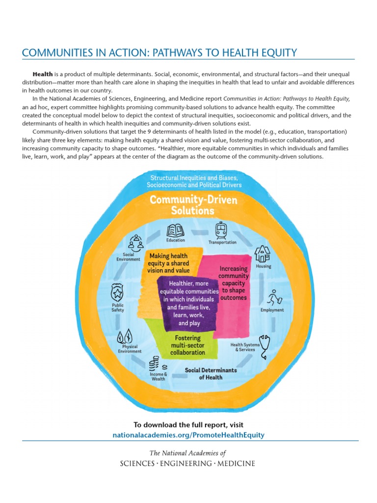 Community Solutions for Health Equity | PDF