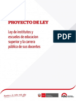 Proyecto de Ley Institutos