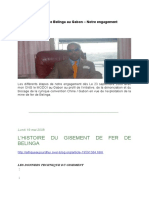 Gisement de Fer de Belinga Au Gabon - Notre Engagement