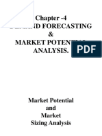 Chapter - 4 Demand Forecasting & Market Potential Analysis
