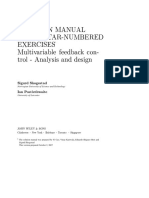 Mutivariable Systems Robust Control Manual