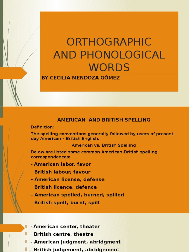 Definitions And Examples Of Orthography – KOLH