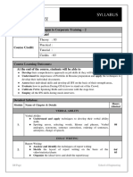 Modified Syllabus - CCT - 2