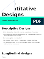 CH 7 Quantiative Designs 1