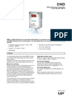Regin DMD Air Differential Pressure Transmitter