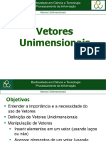 Vetores Unidimensionais