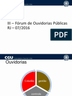 ouvidorias públicas CGU