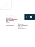 Informe Etapa 3 Formulacion y Modelacion Del Plan de Transporte y Desarrollo Urbano