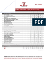 Plan de Mantenimiento Programado K2500 - K2700 - K2900