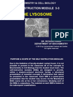 The Lysosome: Self-Instruction Module 3-3