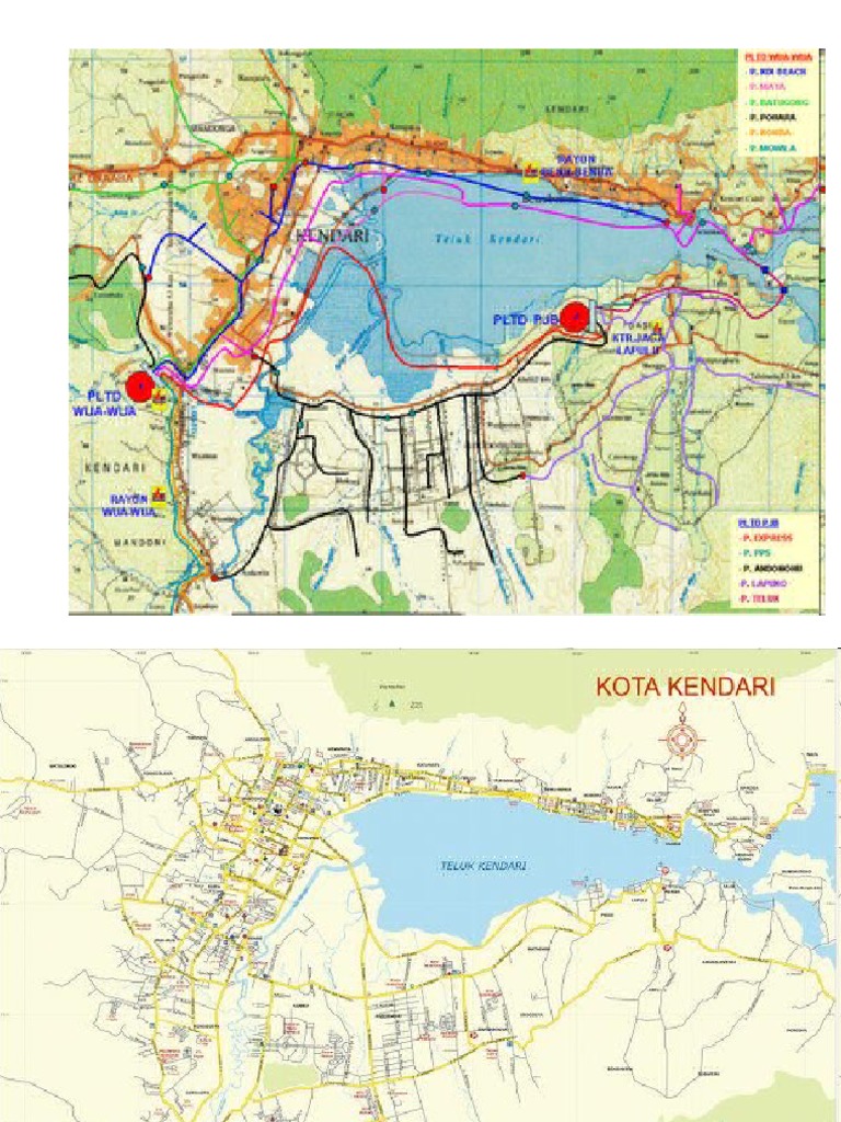 Peta Kota Kendari | PDF