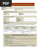 Ficha de Evaluacion Del Desempeño Docente 2017