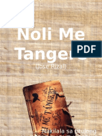 Kasaysayan NG Noli Me Tangere