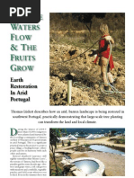 Let the waters flow & the fruits grow.